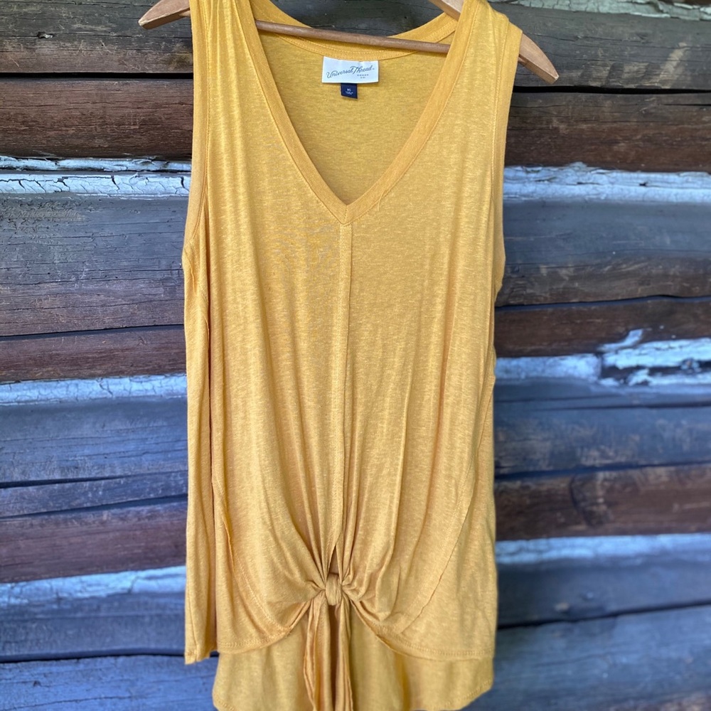 Yellow Tank Top